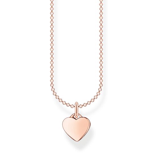 Thomas Sabo Rose Gold Heart Necklace KE2049-415-40-L45V