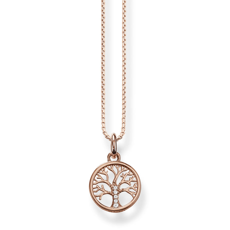 Thomas Sabo Rose Necklace Tree of Love KE2092-416-14