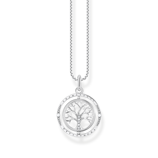 Thomas Sabo Silver Tree of Love Necklace KE2148-643-14-L45v