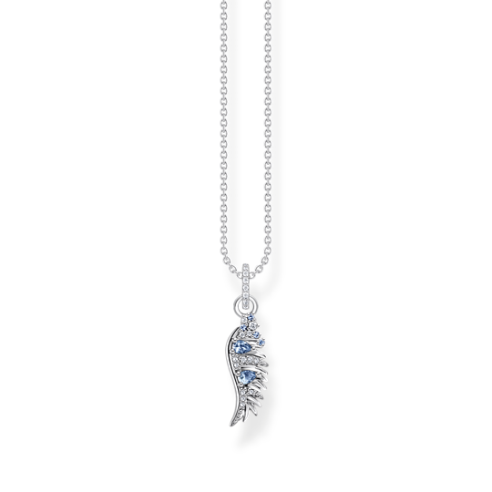 Thomas Sabo Silver Pheonix Wing Pendant and Chain KE2168-644-1-L45v