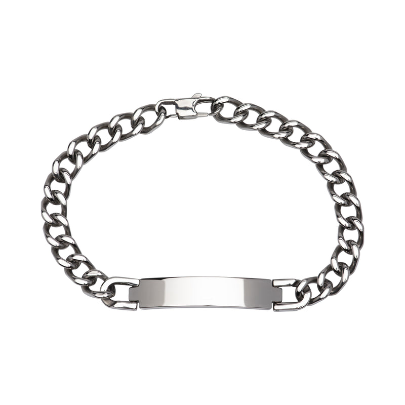 Unique & Co Stainless Steel ID Bracelet