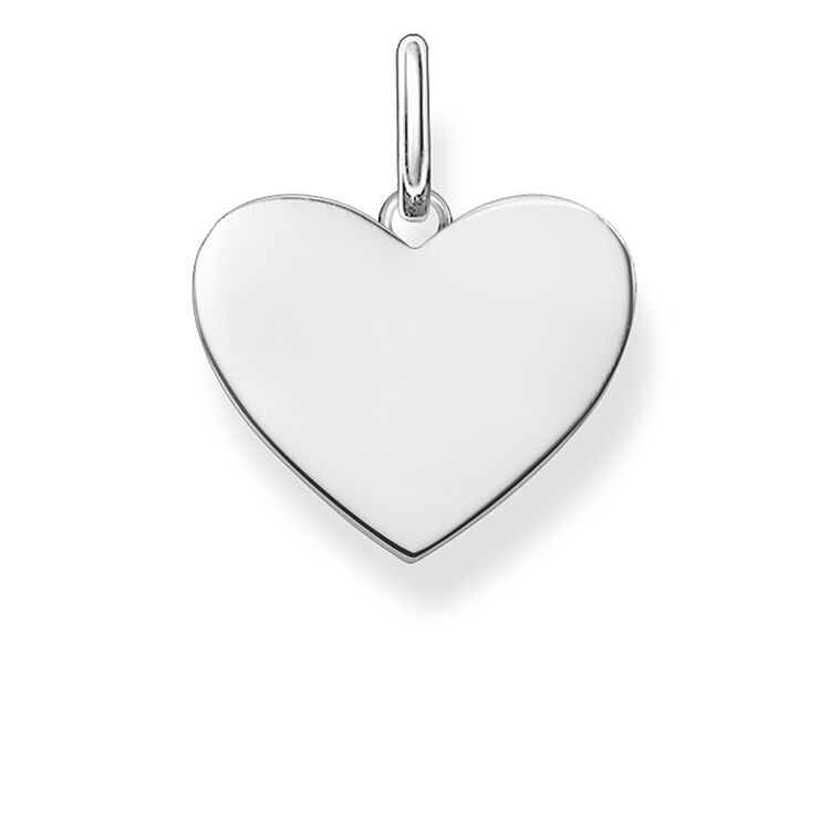 Thomas Sabo Ladies Love Bridge Silver Heart Pendant LBPE0002-001-12