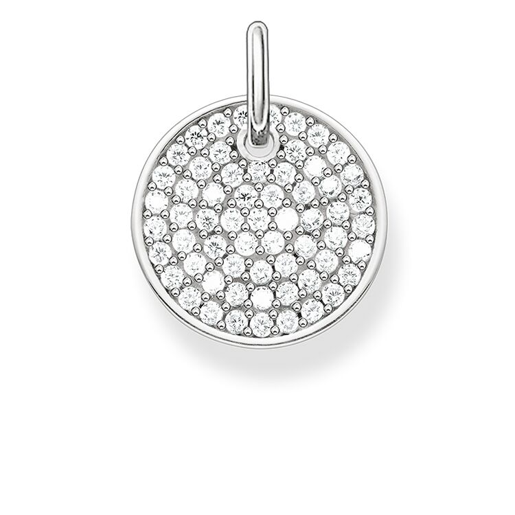 Thomas Sabo Sparkling Circles Disc Pendant LBPE0011-051-14