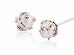 Clogau Tree Of Life Caged Pearl Stud Earrings 3STOLCPE