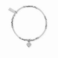 ChloBo Mini Noodle Cube Flower Heart Bracelet SBMNC025