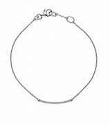 9ct White Gold Hot Diamonds Tranquility Bracelet