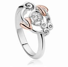 Clogau Silver & Rose Gold Origin Ring (Size N) 3SENGTOL1