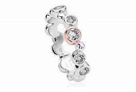 Clogau Silver 9ct Rose Gold Celebration Ring (Size M) 3SMR2