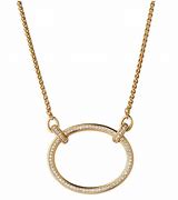 Links of London Gold Oval Necklace Topaz 5020.3893