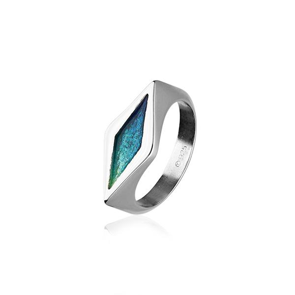 Ortak Ritzy Silver Ring ER137