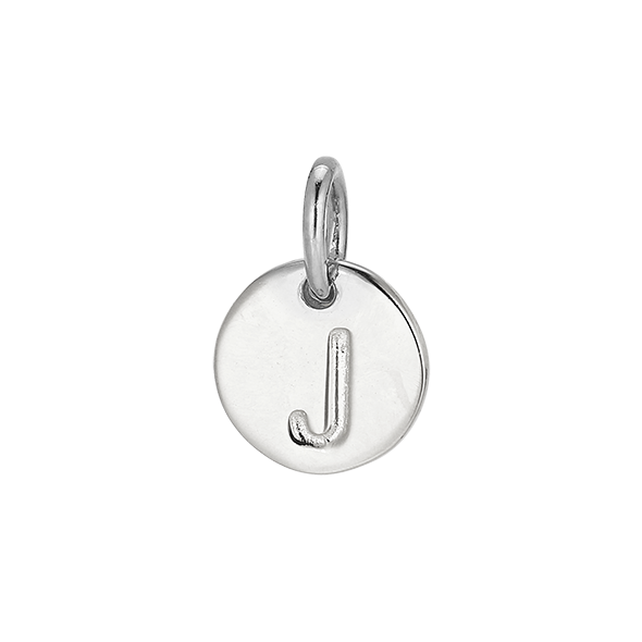 J' Silver Pendant
