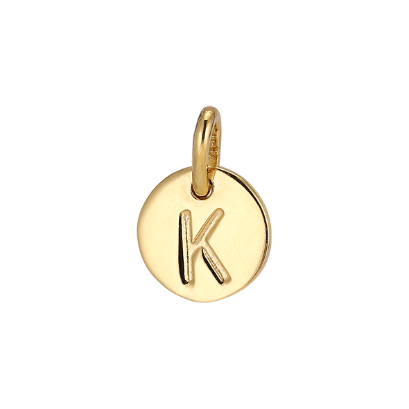 K' Yellow Gold Plated Pendant