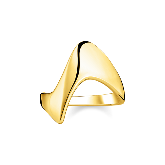 Thomas Sabo Size 60 Gold Plated Heritage Ring TR2237-413-39-60