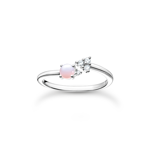 Thomas Sabo Ring Arrow Opal Pink stone TR2345-166-7-48