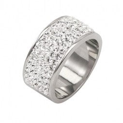 Tresor Paris Eclat Argent 9mm Ring 20816