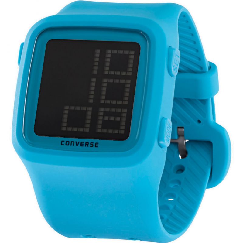 Converse Blue Digital Rubber Watch