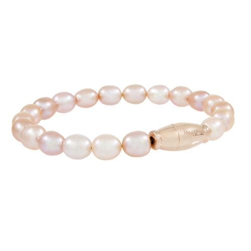 Bronzallure Oval Pearl Bracelet WSBM00025.W