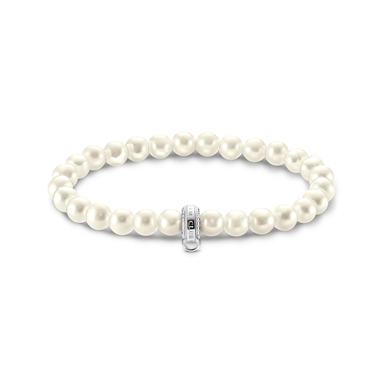 Thomas Sabo Silver Pearl Bracelet X0284-082-14