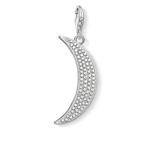 Thomas Sabo Sparkling Crescent Moon Charm Y0009-051-14