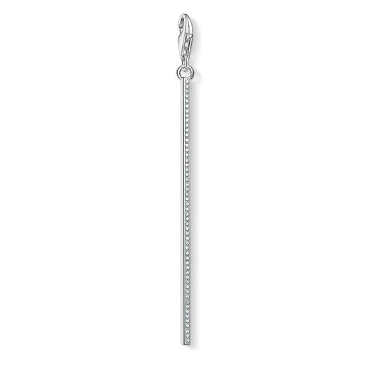 Thomas Sabo Pave Vertical Bar Charm Pendant Y0029-051-14