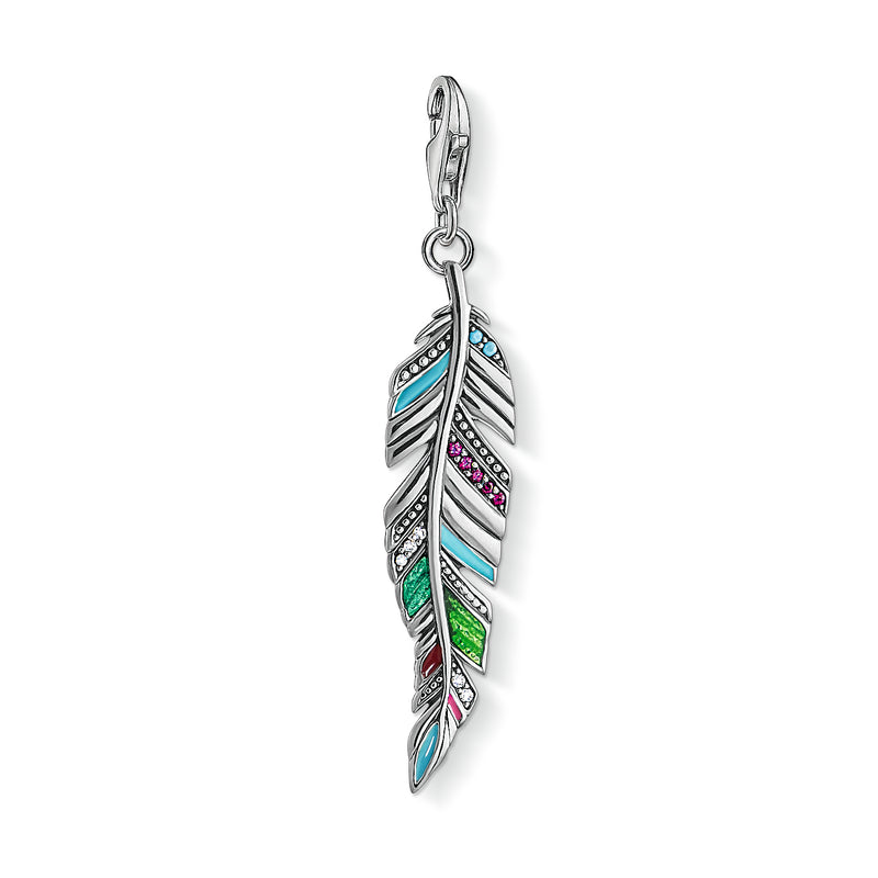 Thomas Sabo Ethnic Feather Charm Y0034-340-7