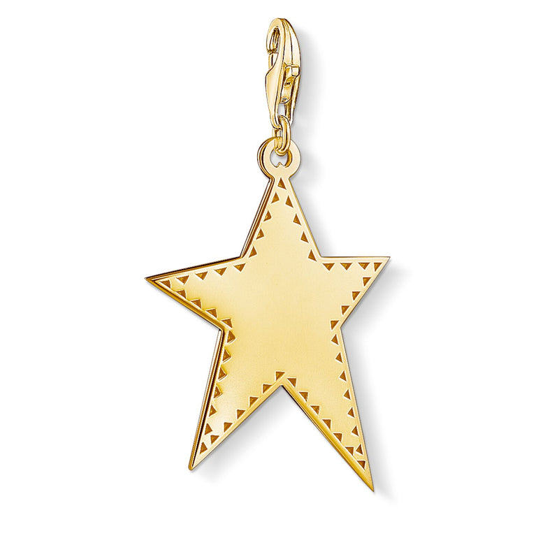 Thomas Sabo Golden Star Charm Y0040-413-39