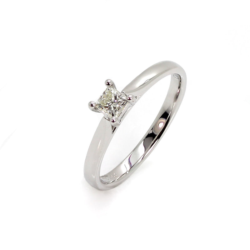 Platinum Solitaire Diamond Ring 0.25ct -PLRIDI80859