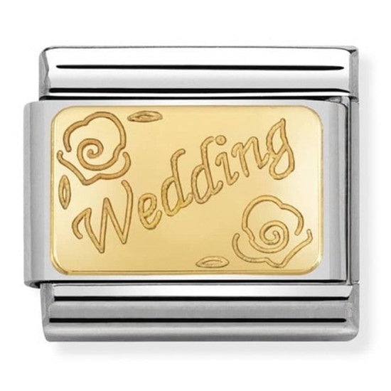 Nomination Gold Wedding Charm 030121-45