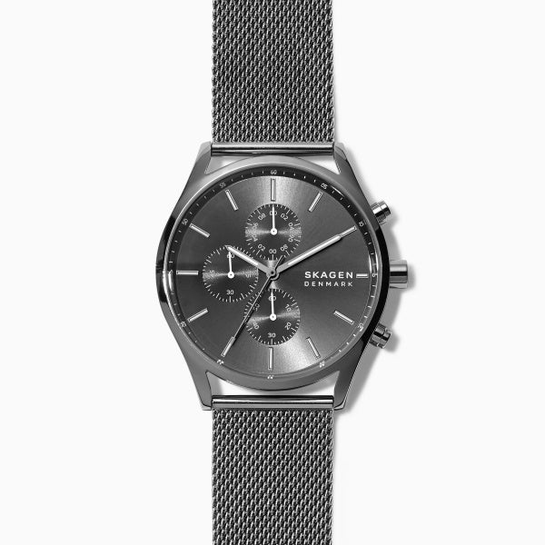 Skagen Gunmetal Grey Mesh Watch SKW6608