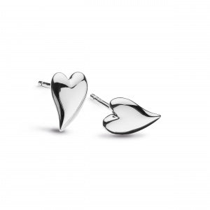 Kit Heath Desire Kiss Mini Heart Stud Earrings 40BK028