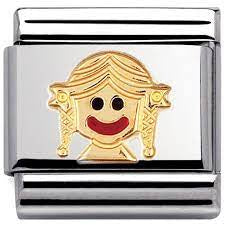 NOMINATION Enamel Gold Baby Girl 030209-37