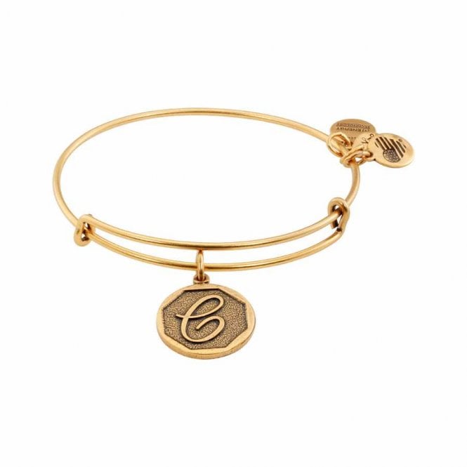ALEX AND ANI Initial 'C' Charm Bangle A13EB14CG