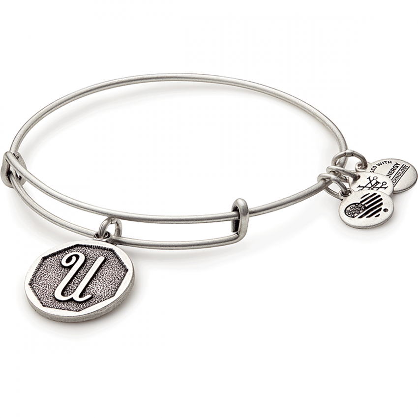 Alex & Ani Initial U Bangle A13EB14US