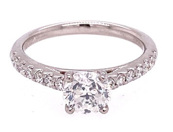 Platinum Solitaire Diamond Ring ASM1514