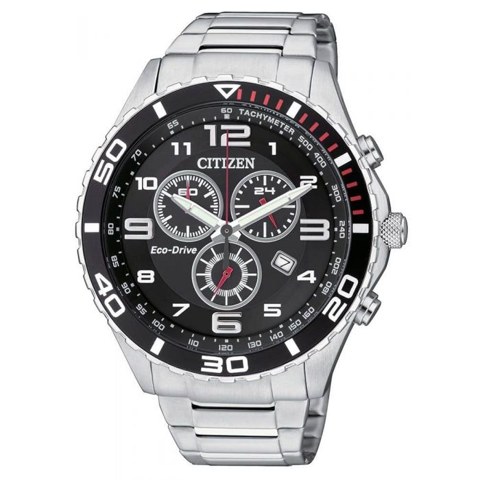 Citizen Mens Eco-Drive Chronograph Watch AT2121-50E