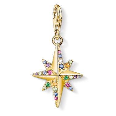 Thomas Sabo Colourful Star Gold 1816-488-7