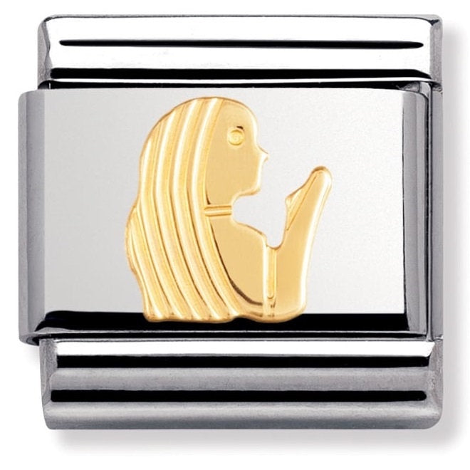 NOMINATION Gold Virgo Charm 030104-06