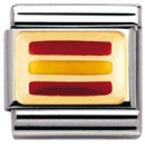 Nomination Gold Spain Flag 030234-18