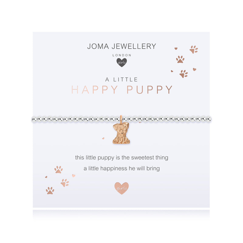 Joma Children's A Little Happy Puppy Bracelet C491