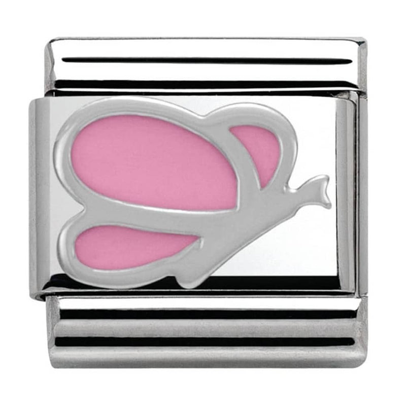 Nomination Enamel Pink Butterfly Charm 330202-03