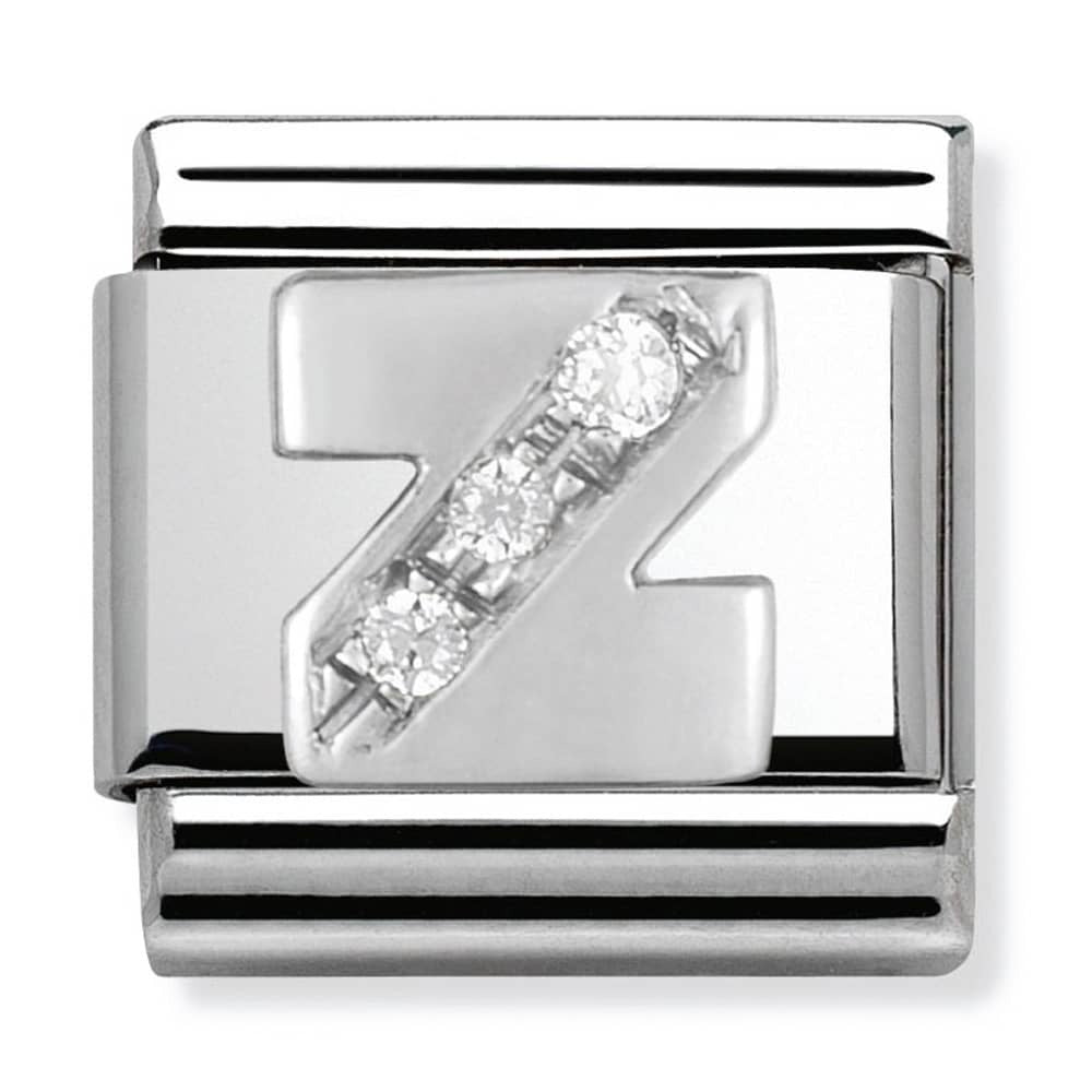 NOMINATION CZ Letter Z Charm 330301-26