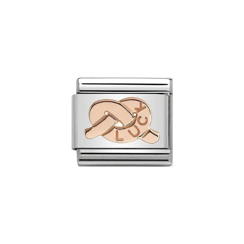 Nomination CLASSIC Rose Gold Care Knot Charm 430101/23