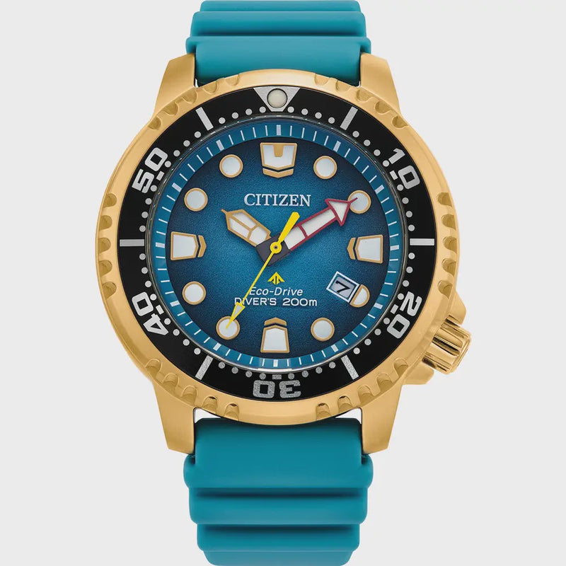 Citizen Gents Eco-Drive Promaster Divers Watch Teal BN0162-02X