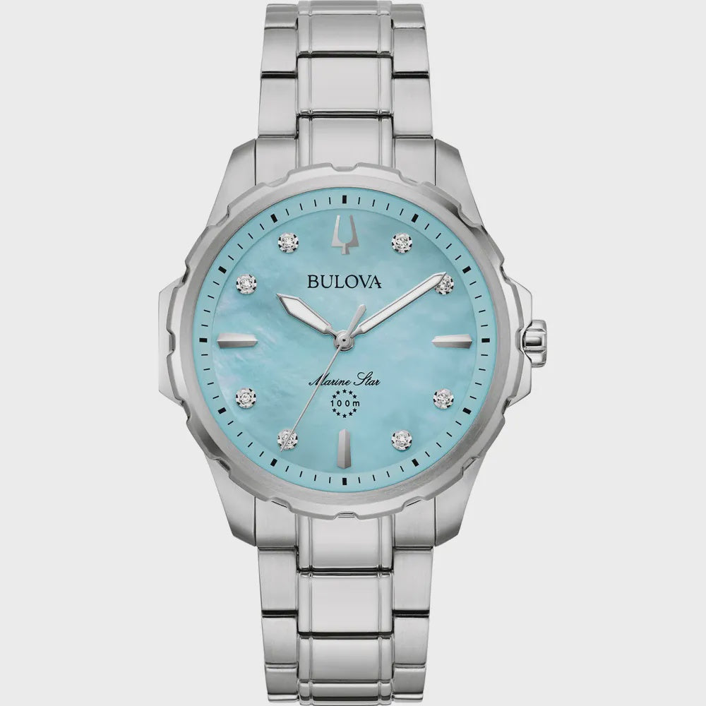Bulova Ladies Marine Star Watch 96P248