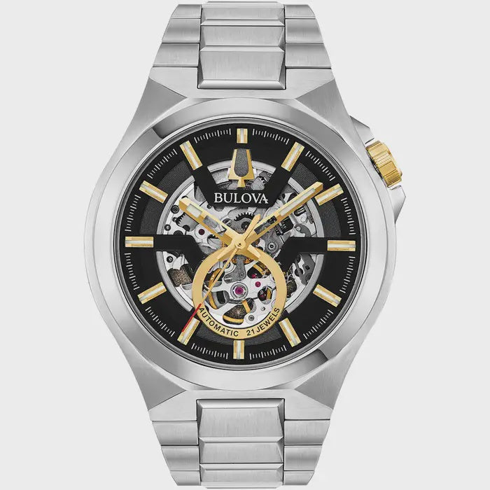 Bulova Gents Maquina Automatic Watch 98A224