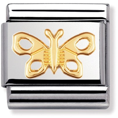 Nomination Gold Butterfly Charm 030114-02