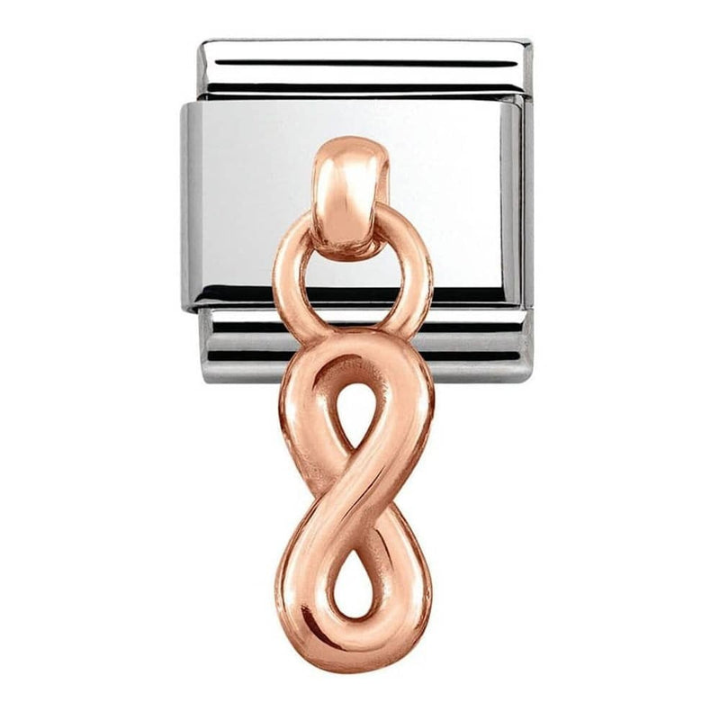 Nomination Rose Gold Infinity Charm 431800-10