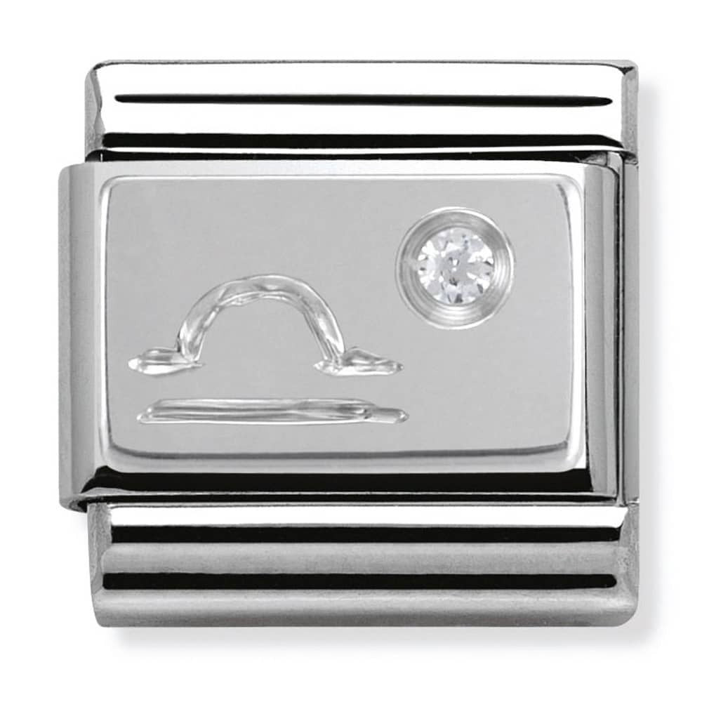 NOMINATION CZ Libra Charm 330302-07