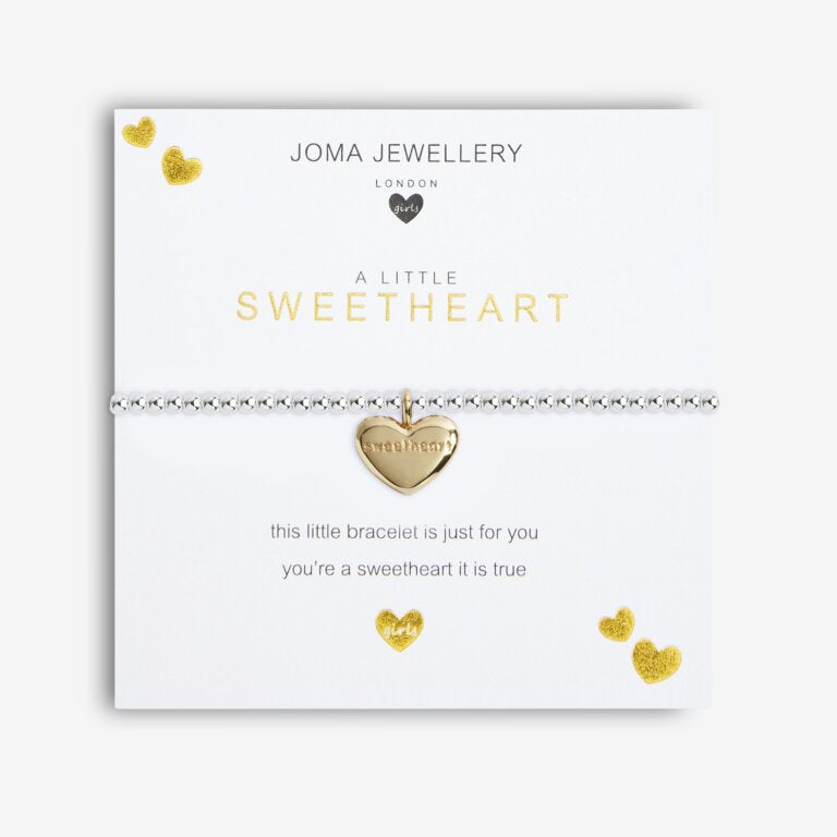 Joma Childrens A Little Sweetheart Bracelet C525