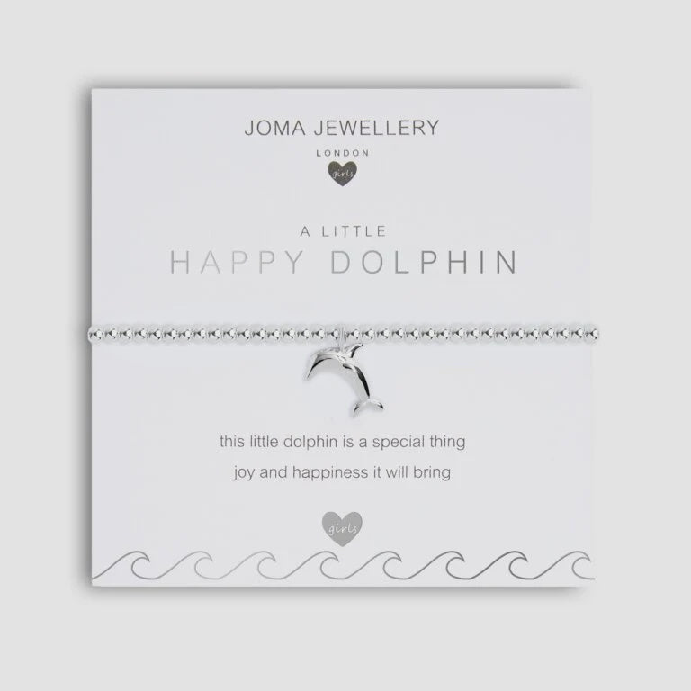 Joma Jewellery Children's A Little Happy Dolphin Bracelet C529
